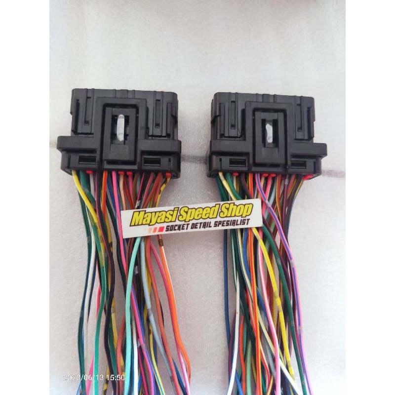 ซ็อกเก็ต ecm ecu Honda PCX 160 ABS 39 พินสําหรับรหัส ecu K1Z-N31