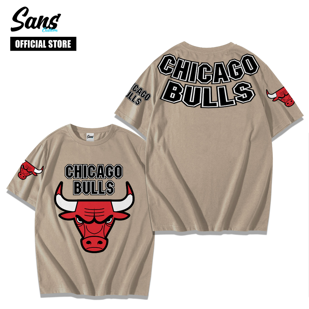 Ssc014 - ใหม่ เสื้อยืดลําลอง แขนสั้น พิมพ์ลาย Chicago Bulls