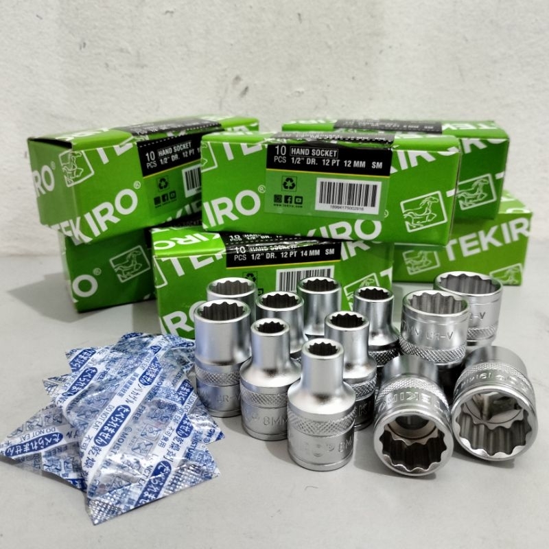 MATA "TEKIRO" 1/2 12PT SOCKET WRENCH (21MM-32MM) ||ดอกซ็อกเก็ต TEKIRO 1/2 SQUARE 12PT