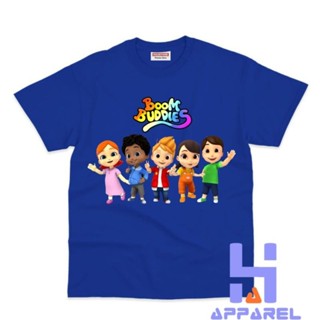 เสื้อยืด พิมพ์ลาย Boom BUDDIES สําหรับเด็ก
