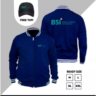 ใหม่ล่าสุด Sharia BANK BASEBALL เสื้อแจ็กเก็ต BSI ฟรีหมวก Type04