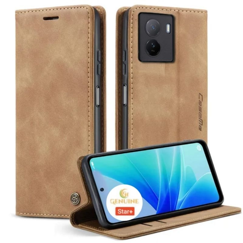VIVO iQOO Z7X Flip Wallet Leather Case Cover PU Leather Caseme Wallet Caseme