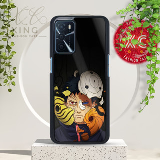 |An08| เคสกระจกเงา สําหรับ OPPO A16 A16S A54S | ขอเคส HP เคสแข็ง นิ่ม ปรับแต่งได้ | เคสโทรศัพท์มือถือ ลายการ์ตูนอนิเมะนารูโตะ HD OBITO UCHIHA TOBI คุณภาพดี