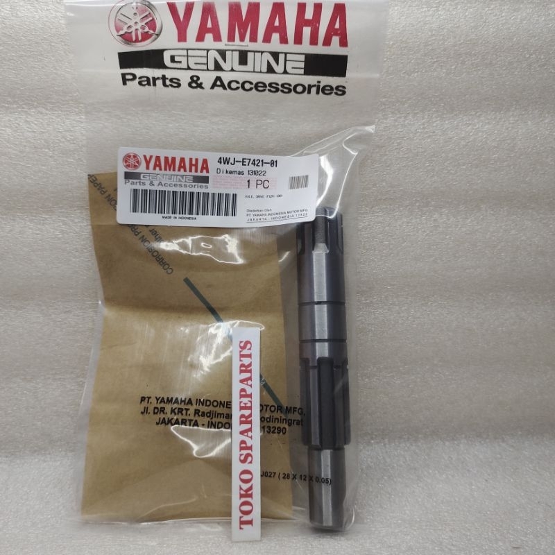 4WJ-E7421-01 AXLE DRIVE เกียร์หน้า AXLE F1 F1Z F1ZR ALFA SIGMA