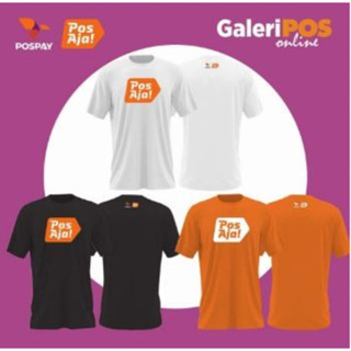 เสื้อยืด พิมพ์ลาย POS INDONESIA POS AJA - BAJU POS INDONESIA - POS AJA แบบที่ 1