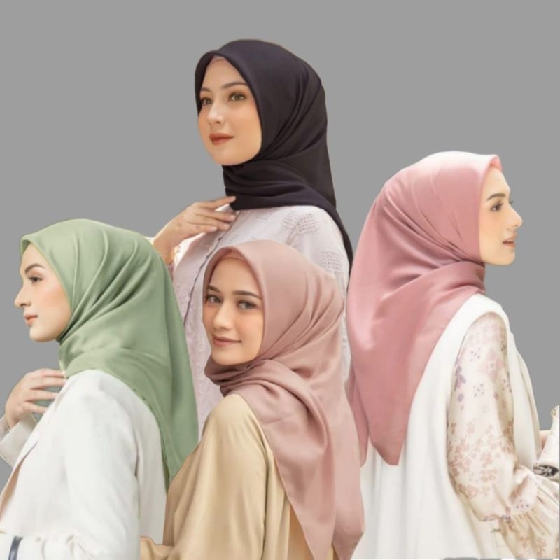 ฮิญาบ Square Premium Hijab Plain Hijab ล่าสุด Hijab Premium Hijab
