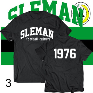 Pss SLEMAN 1976 เสื้อยืดลําลอง แขนสั้น พิมพ์ลาย DISTRO PSS SLEMAN FOOTBALL CULTURE สําหรับผู้ชาย