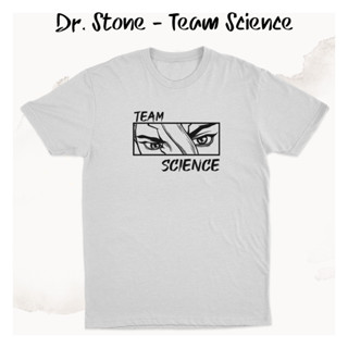 เสื้อยืด ลายการ์ตูนอนิเมะ Senku Team Science Dr Stone K0201