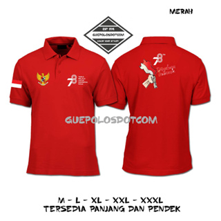 เสื้อโปโล คอปก ครบรอบ 78 ปี RI Spirit 8 ปี สําหรับ INDONESIA Forward Gueplaindotcom