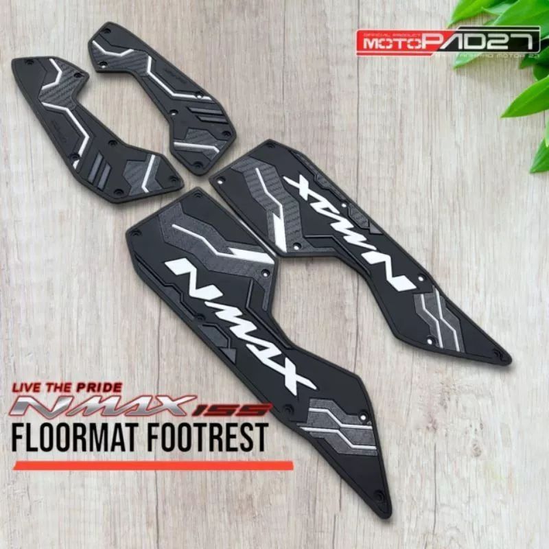 Nmax New 2020-2023 พรม Nmax 2020-2023 พรมพักเท้า Nmax 2023 Borders