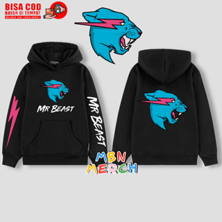 Mr beast youtuber เสื้อแจ็กเก็ต มีฮู้ด สําหรับเด็กผู้ชาย และเด็กผู้หญิง