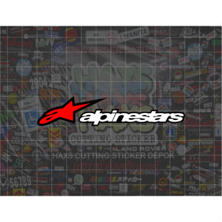 Alpinestars สติกเกอร์ตัด ขนาด 10 ซม. สําหรับรถยนต์ รถจักรยานยนต์