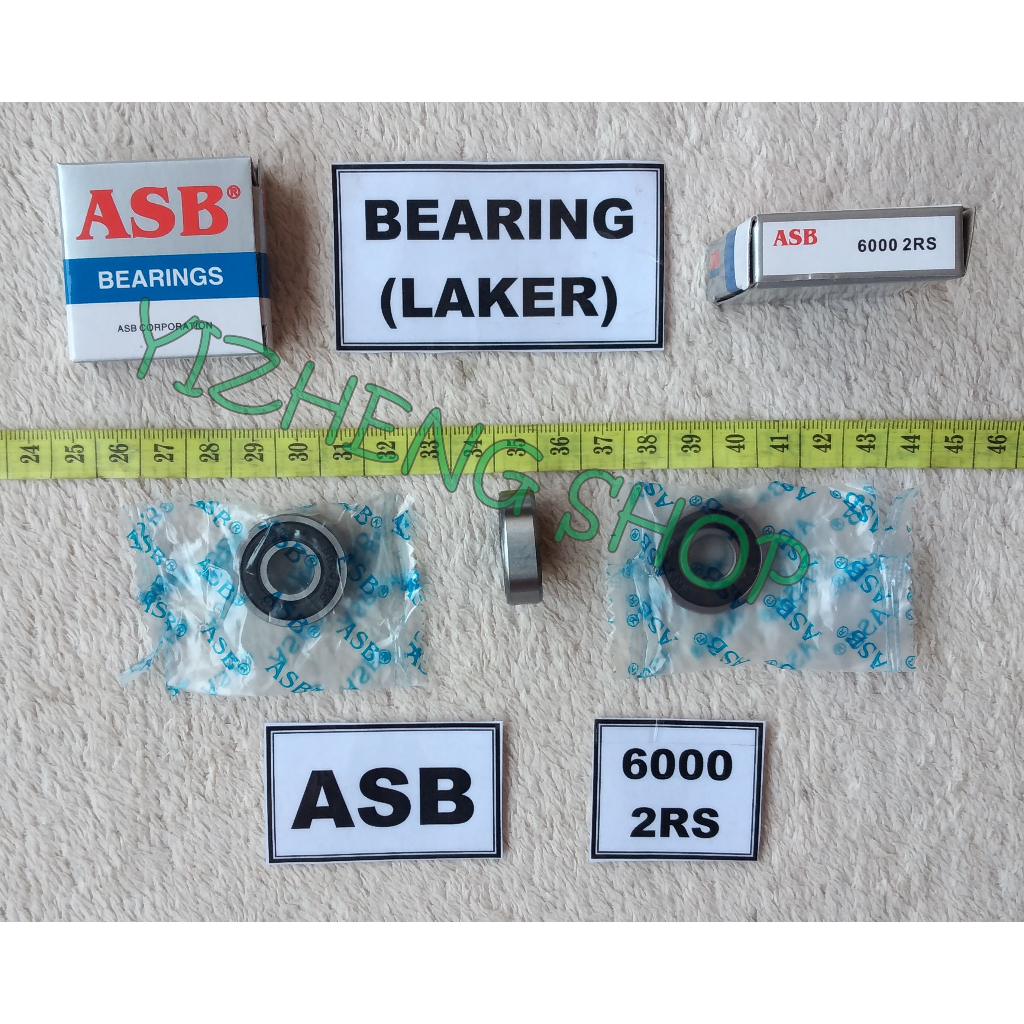 BEARING (LAKER) 6000 2RS ASB