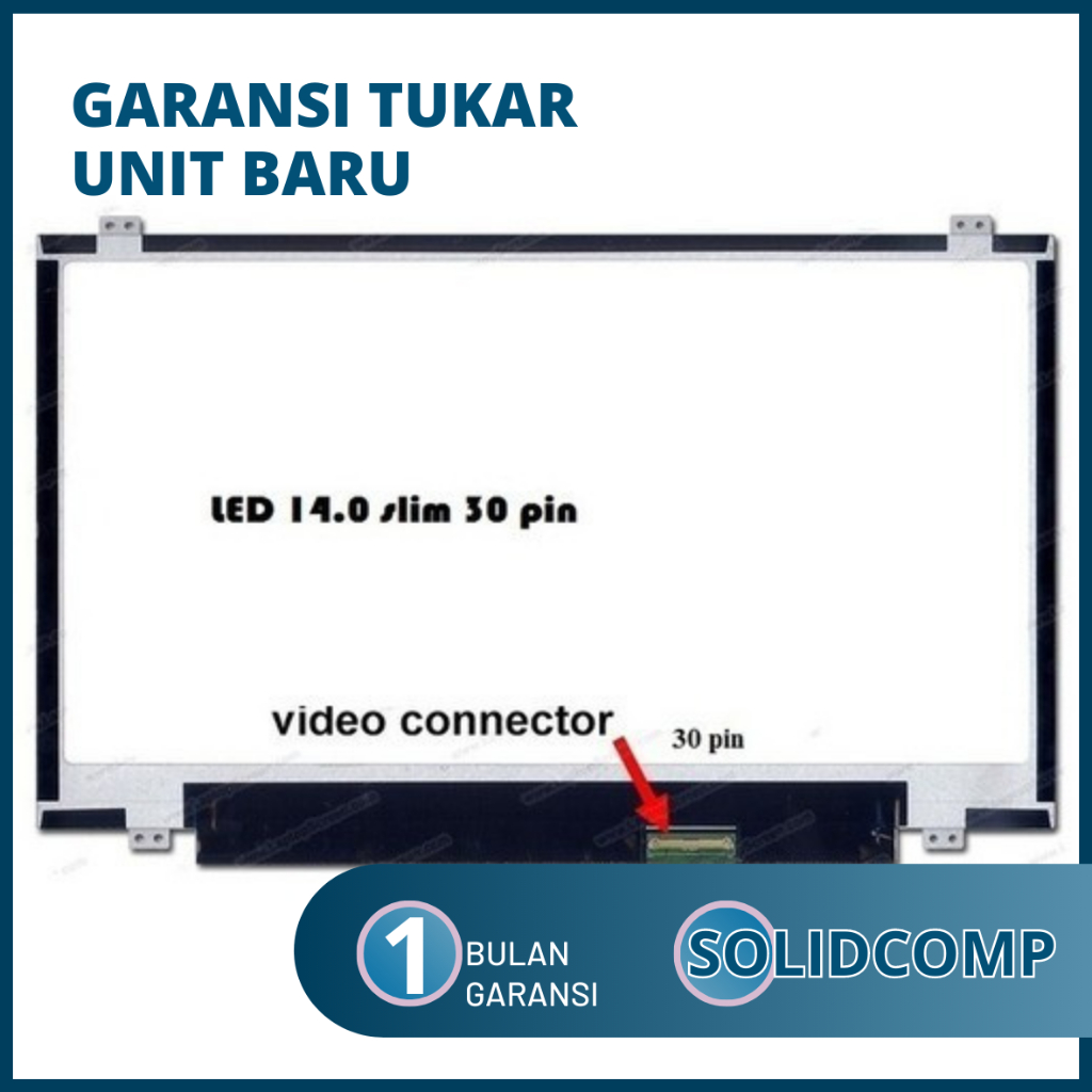 Led LCD แล็ปท็อป HP 240 245 250 255 G5 G6 Probook 440 G2 440 G3