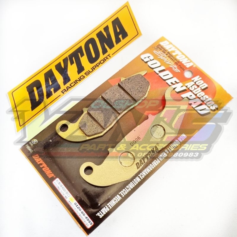 ผ้าเบรค Daytona Gold FRONT/REAR CRF 150 และ CRF 250 RELLY Original