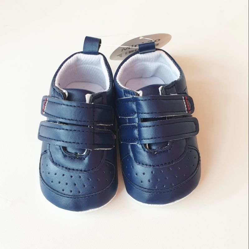 CUTIE BABY - FLYN NAVY PREWALKER | รองเท้าเด็ก NAVY