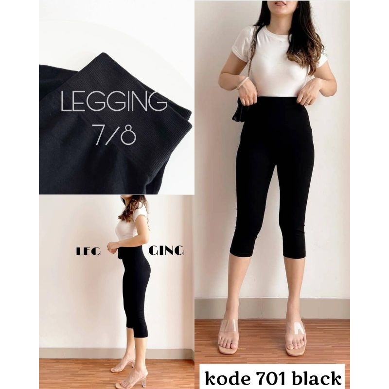 Hs/JEGGING IMPORT HW PREMIUM 7PER8 CODE701/เลกกิ้ง