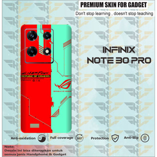 Garskin โทรศัพท์มือถือ INFINIX NOTE 30 PRO ROG 2 ชิ้น