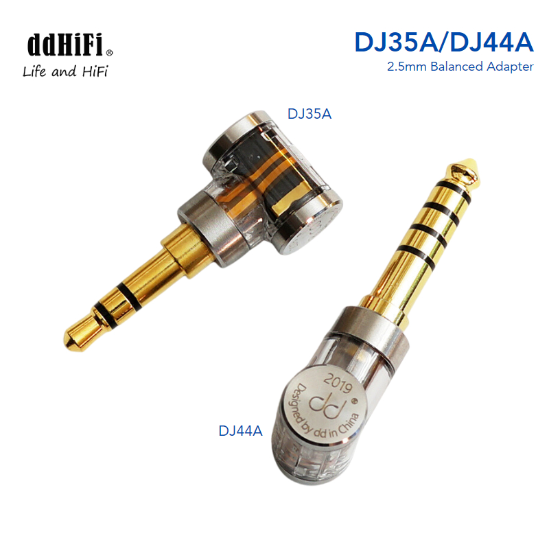 DD DDHiFi DJ35A / DJ 35 A / DJ44A / DJ 44 A 2.5mm Balanced Adapter