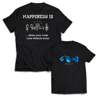 เสื้อยืด พิมพ์ลายโปรแกรมเมอร์ Developer FLUTTER DART UNITY สําหรับผู้ชาย และผู้ใหญ่