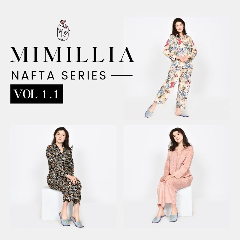 NAFTA Series Vol 1.1 - ชุดนอนสตรี [แขนยาว + กางเกงขายาว] โดย MIMILLIA