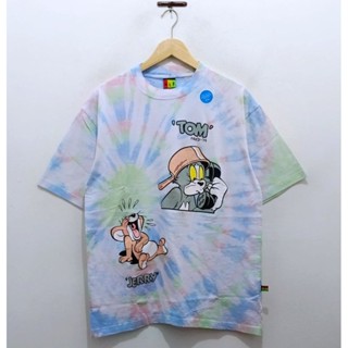 เสื้อยืด ลาย Tom And Jerry Call The Gangs โอเวอร์ไซซ์ สไตล์วินเทจ