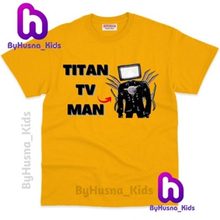 Skibidi TITAN TV MAN TOILET เสื้อยืด สําหรับเด็กวัยหัดเดิน UNISEX วัสดุพรีเมี่ยม