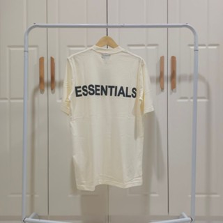 เสื้อยืด พิมพ์ลายโลโก้ Essentials FOG สําหรับผู้ชาย