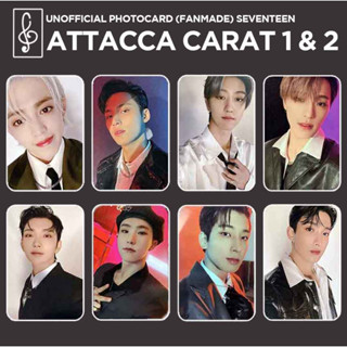 [SVT Replica] ATTACCA CARAT 1st &amp; 2nd โฟโต้การ์ด UNOFFICIAL