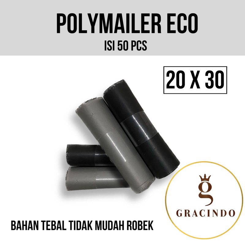 ECOMAILER พลาสติก 20x30 50 แผ่น / พลาสติกแพ็ค ONLINE SHOP