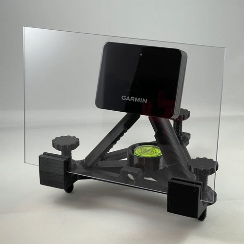 Garmin R10 Alignment Stand ขาตั้งจอภาพเปิดตัวกอล์ฟพร้อมตัวป้องกัน