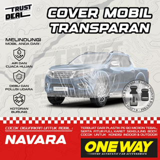 ผ้าคลุมรถยนต์พลาสติก แบบหนา กันน้ํา สีโปร่งใส สําหรับ Nissan NAVARA