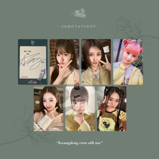 โฟโต้การ์ด Ive Kwangdong Corn Silk Tea Yujin Gaeul Rei Wonyoung Liz Leeseo