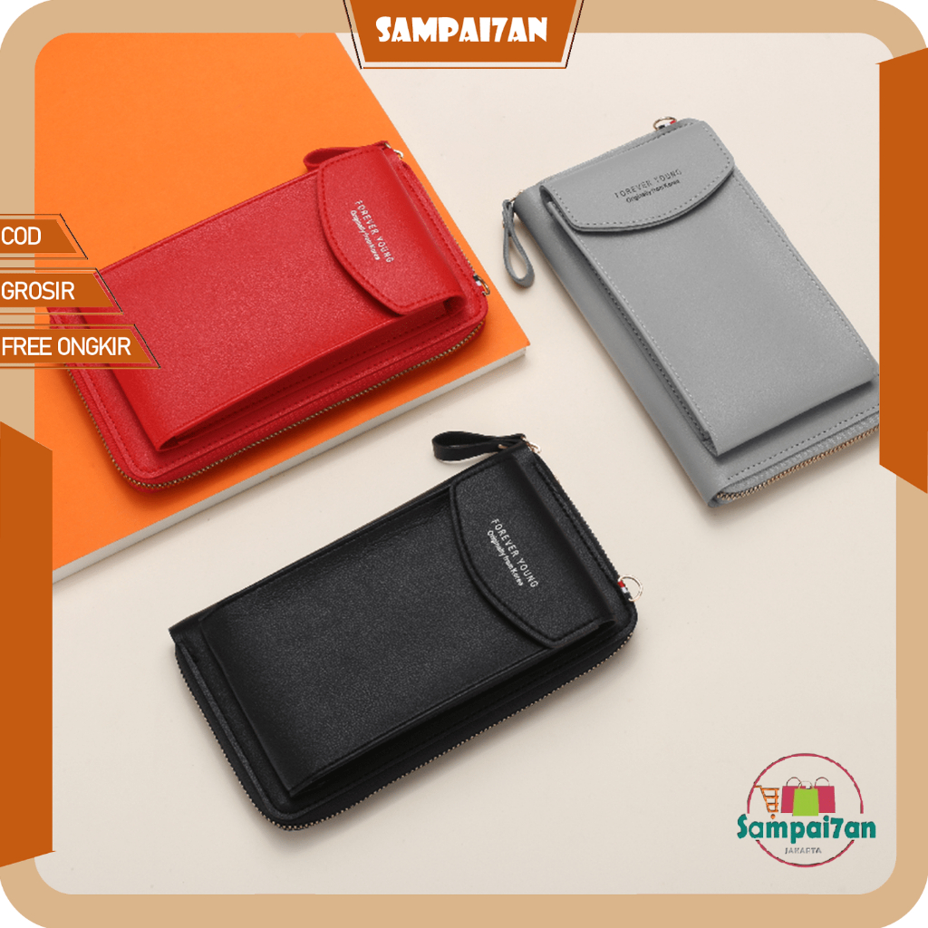 HP Womens Sling Bag, Wallet, Pocket, Mobile Phone Holder, Beautiful Motif, Modern Womens Bag, Import