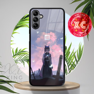 |An19| เคสกระจกเงา สําหรับ HP SAMSUNG A04S A13 A14 4G 5G | ขอเคส HP เคสแข็ง นิ่ม ปรับแต่งได้ | เคสโทรศัพท์มือถือ HD ลายการ์ตูนอนิเมะ DEMON SLAYER KIMETSU NO YAIBA คุณภาพดี