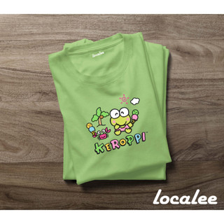 SANRIO เสื้อยืด ลาย KEROPPI HOLIDAY KEROPPI - KAOS SABLON KEROPPI UNISEX