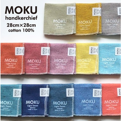 KONTEX IMABARI Moku ผ้าเช็ดหน้า (S) ผ้าเช็ดตัวกีฬา - Made in Japan