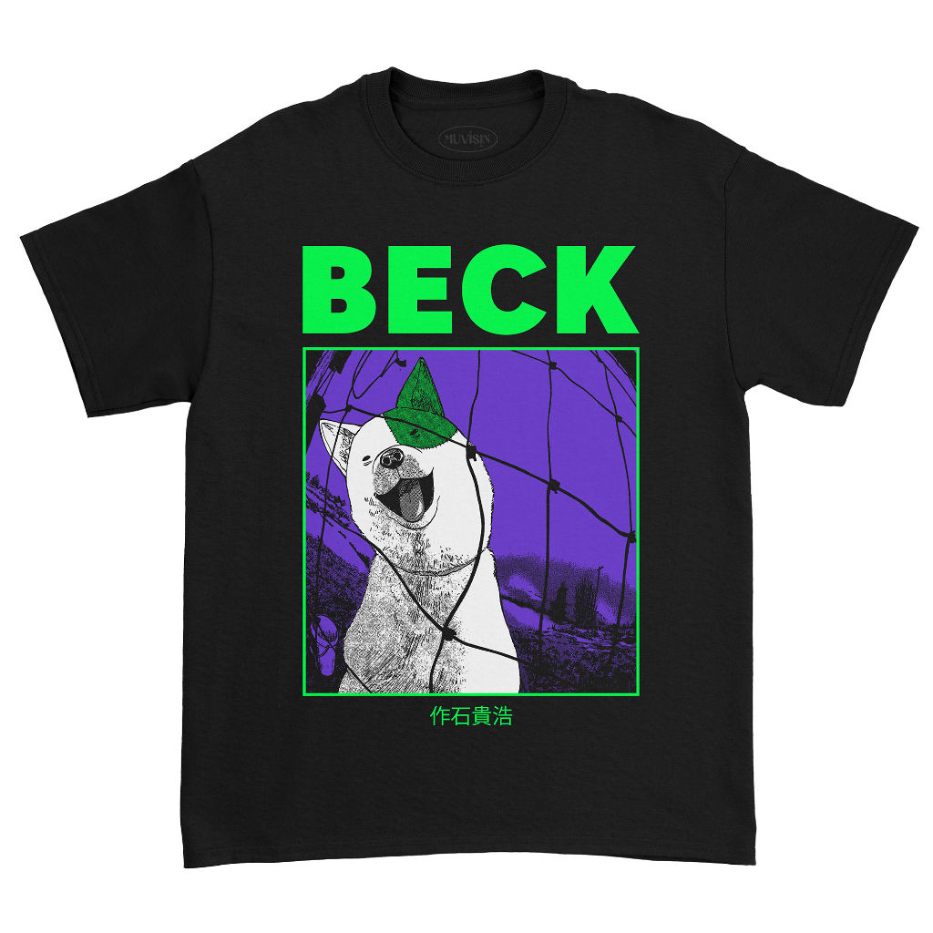 BECK Mongolian Chop Squad 02 เสื้อยืดอนิเมะ Cotton 20s