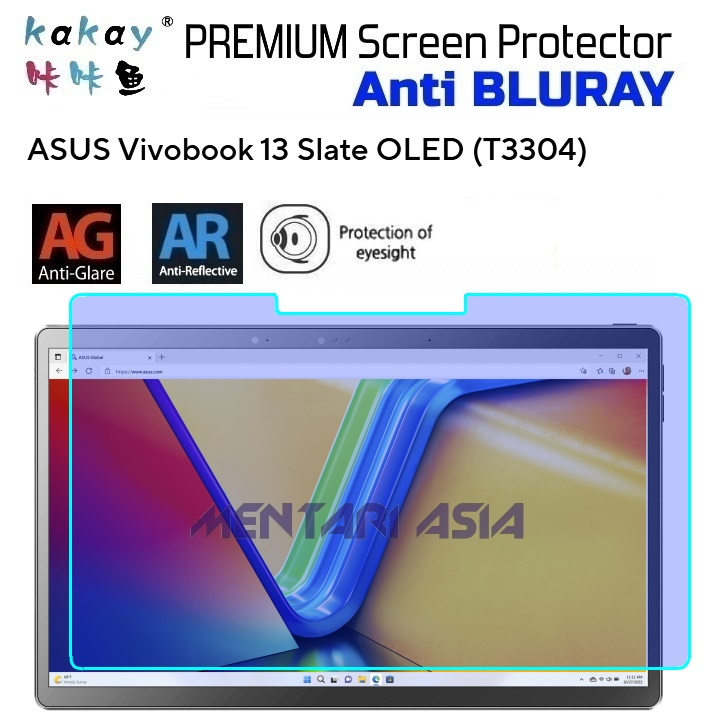 Asus VivoBook 13 Slate OLED T3304 ตัวป้องกันหน้าจอ 2023 - KAY ABR