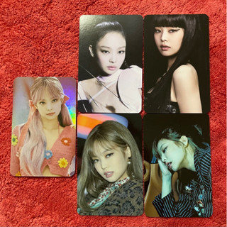 การ์ดรูปภาพอย่างเป็นทางการ PC JENNIE BLACKPINK LYRIC CARD FLIMTY