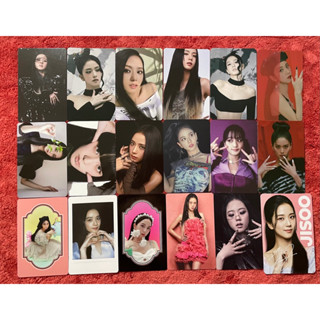 Yg Official PHOTOCARD PC JISOO BLACKPINK อัลบั้ม BORNPINK POB KTOWN4U APPLEMUSIC APPLEWOOD SEASON GREETINGS 2021 WELCOMING COLLECTION 2022 SUMMER DIARY ME SOLO Which SELECT ONLINE OFFLINE STORE