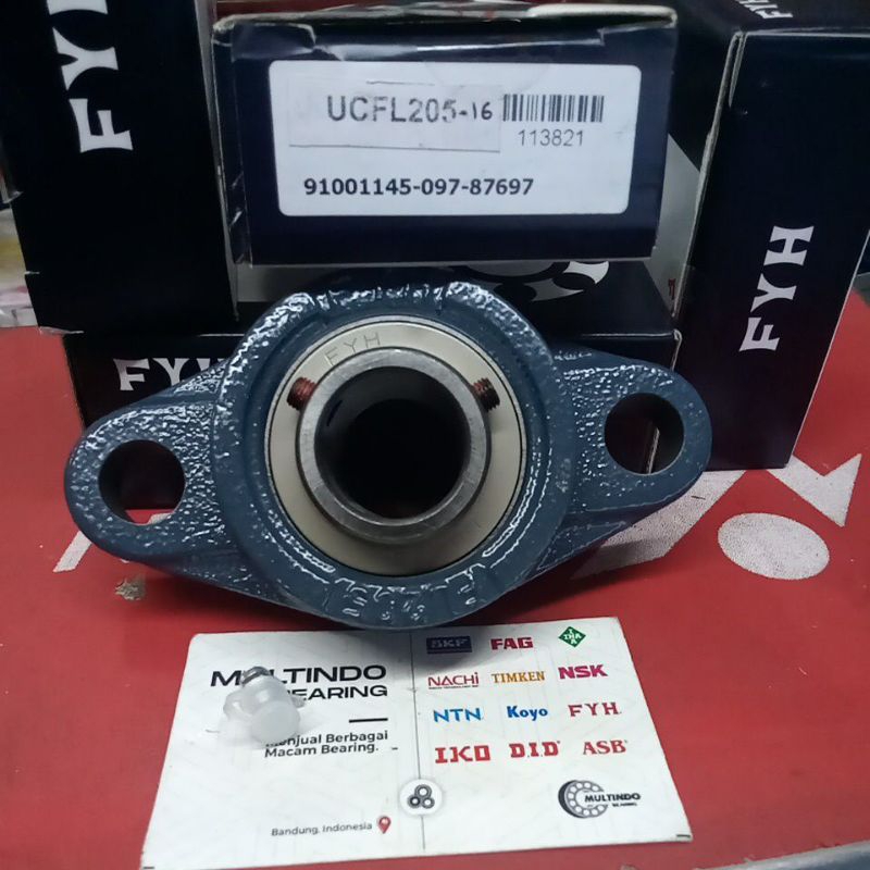 หมอนแบริ่ง UCFL 205-16 AS 25.4 MM 1 INCH FYH JAPAN ORIGINAL