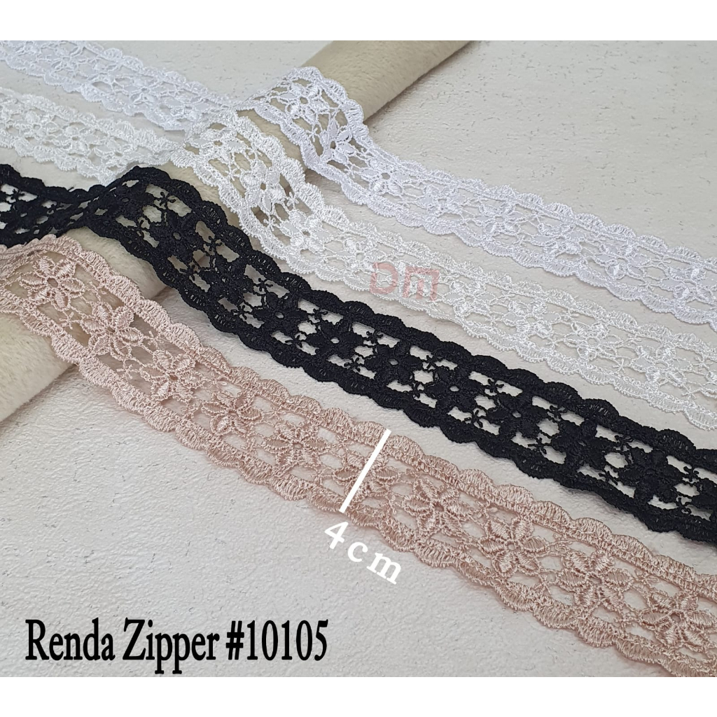 10105 ซิปลูกไม้ 4ซม*