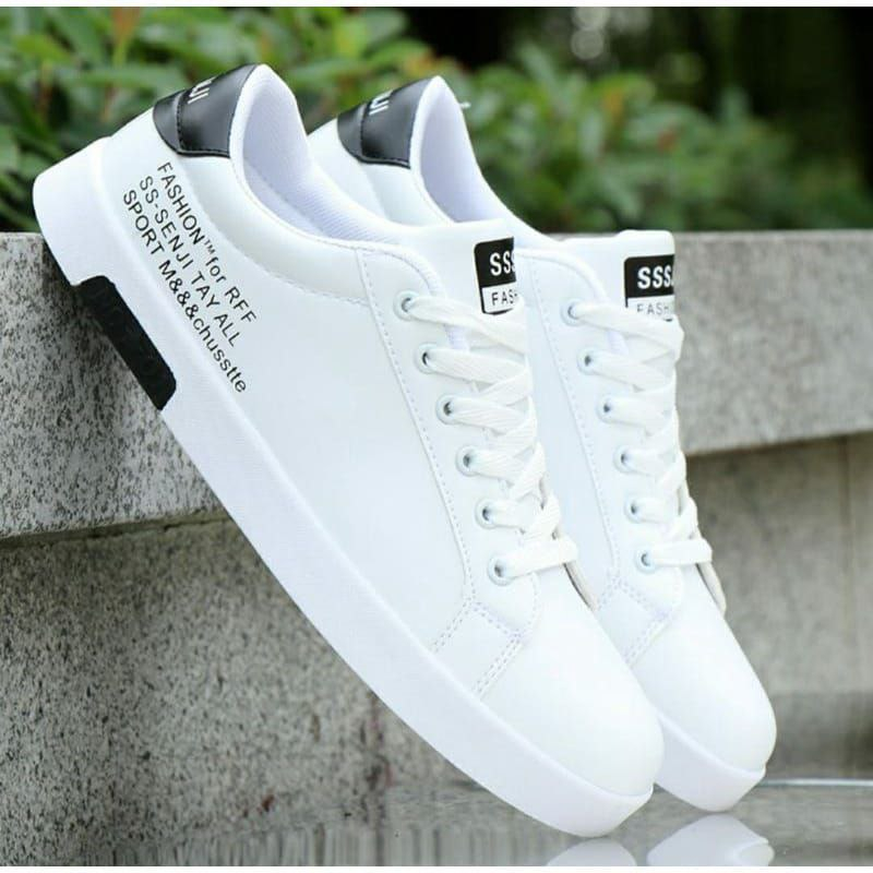 Putih Cool Mens Shoes, Mens Sports Shoes, Official Shoes, Jogging Shoes, White Casual Shoes, Cool Sh