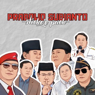 Prabowo SUBIANTO สติกเกอร์ กันน้ํา 20 ชิ้น