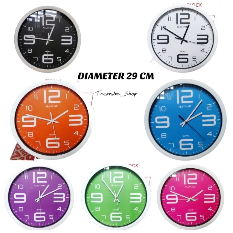 นาฬิกาแขวน Mayomi Super Luxury 974 DIAMETER 29 ซม