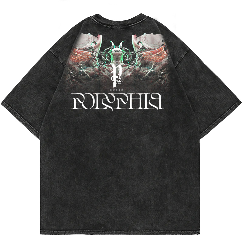 เสื้อยืด BAND POLYPHIA OVERSIZE WASHED - SINOIG
