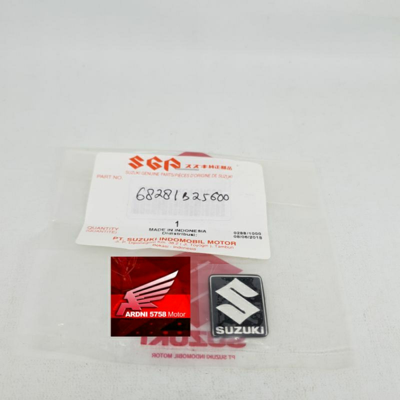 EMBLEM STICKER 3D RAISED STICKER โลโก้ SUZUKI สําหรับ SPEEDOMETER VISOR