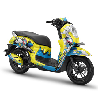 สติกเกอร์ติดแดชบอร์ด แบบเต็มตัว ลาย Doraemon Simpel สําหรับ Honda 2012-2023