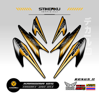 สติกเกอร์ ลาย Charisma SIKER 125 25 X 125 D พร้อมส่ง 125s SUPRA Father stickerkudecall สําหรับติดตกแต่งรถจักรยานยนต์